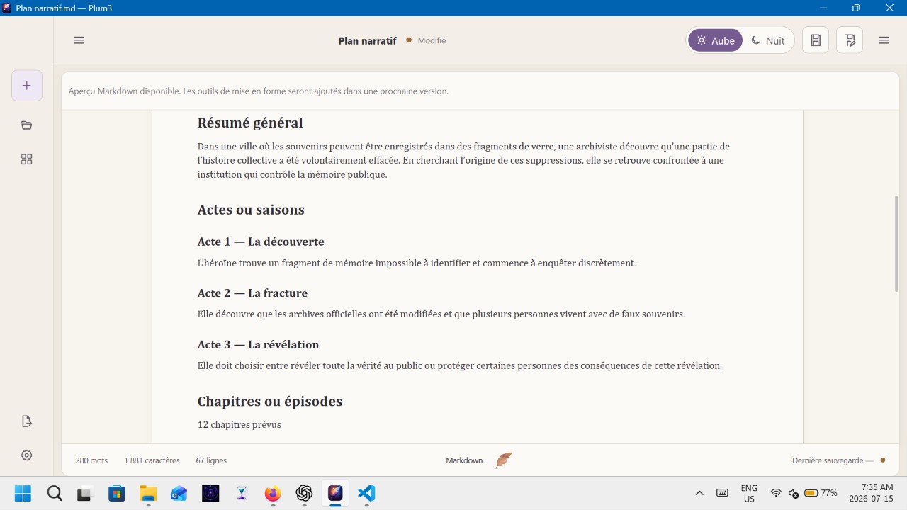 Plum3 — Document en français